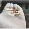 Name Bracelet , Name Bracelet For Girls, Personalized/Customized Design and Name, 24k G0ld Plated Beautiful Bracelet For Girls, Name Jewellery, Name Necklace, Name Jewllery for Women/Men, With Jewell Box. 