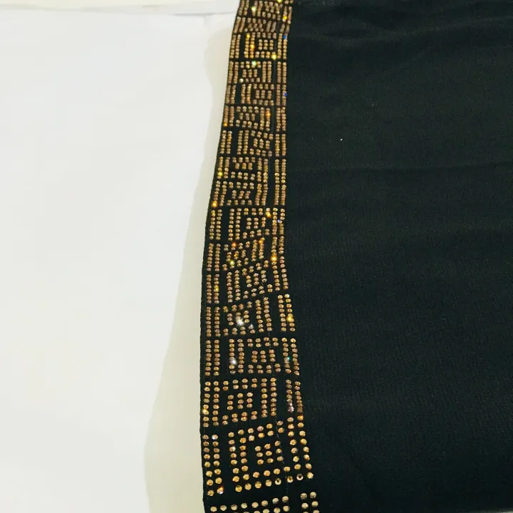 LADIES%20SUMMER%20SHAWL%20ONE%20SIDE%20STONE%20DESIGN%20COLOUR%20(%20BLACK%20)%20-%20Image%202