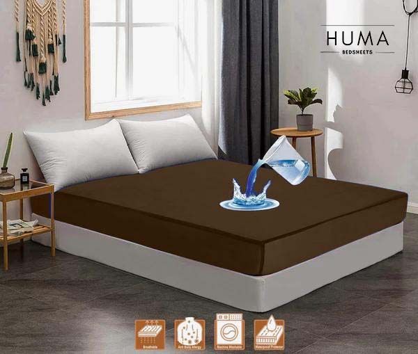 Huma%20Bedsheets%20Waterproof%20Mattress%20Cover:Double%20Bed%20King%20Size%20Fitted%20Sheet%20(72x78"%20+%2010")%20%E2%80%93%20Ultimate%20Protection%20for%20Your%20Mattress%20-%20Image%203