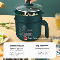 Multifunctional Electric Cooking Machine 1.3L Mini Rice Cooker Hot Pot Single/Double Layer Non-stick Pan for Home Dormitory. 