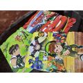Pack of 3 Colouring Books for Boys black and white Ben 10 +Cars+Ben 10. 