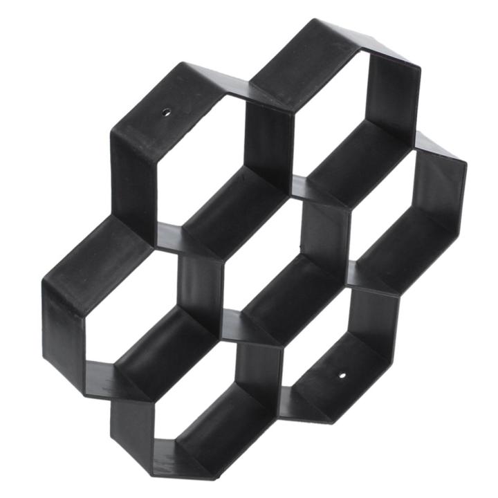 2X DIY Patio Walk Maker Stepping Stone Concrete Paver Mold Reusable Path Maker Mold Garden Paving Stone Molds 30*30cm
