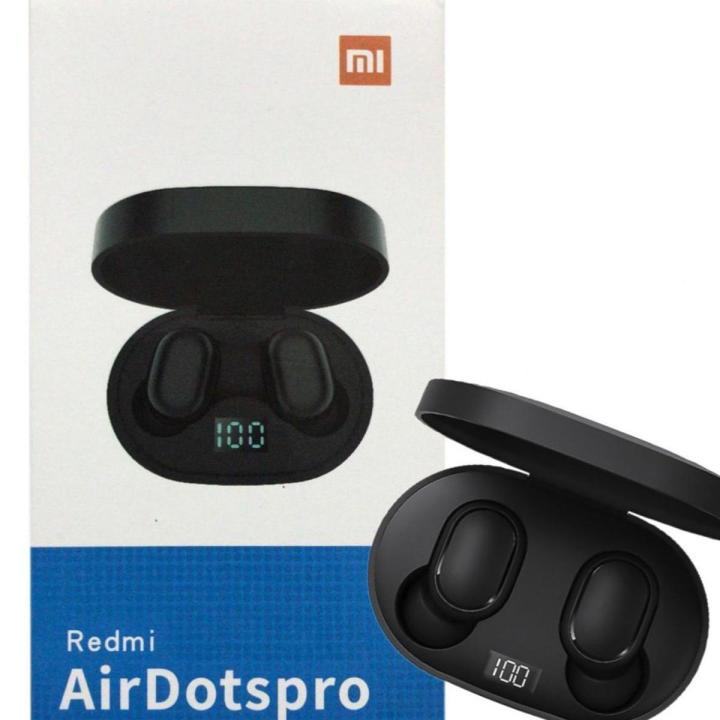 Redmi Airdots Pro Wireless Earbuds | Men & Women | Sports | Gaming Mode | 2000 MAh Battery Life | Touch Sensors | LED Display