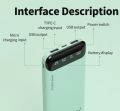 Remax WP-163 2.1A Fast Charging Pocket Friendly Power Bank 20000Mah - 2 Input Type C and Micro and 2 Output USB Port With LED Battery Display. 