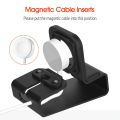 Aluminum Bracket Charger Dock Station For Airpods Pro Charging Holder/Apple Watch Stand Series SE/8/7/6/5/4/3/2/1 41 45 mm. 