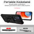 For Moto G Pure Phone Case, 2022 New Push Window Magnetic Car Mount Anti-Fall Hard Cover. 