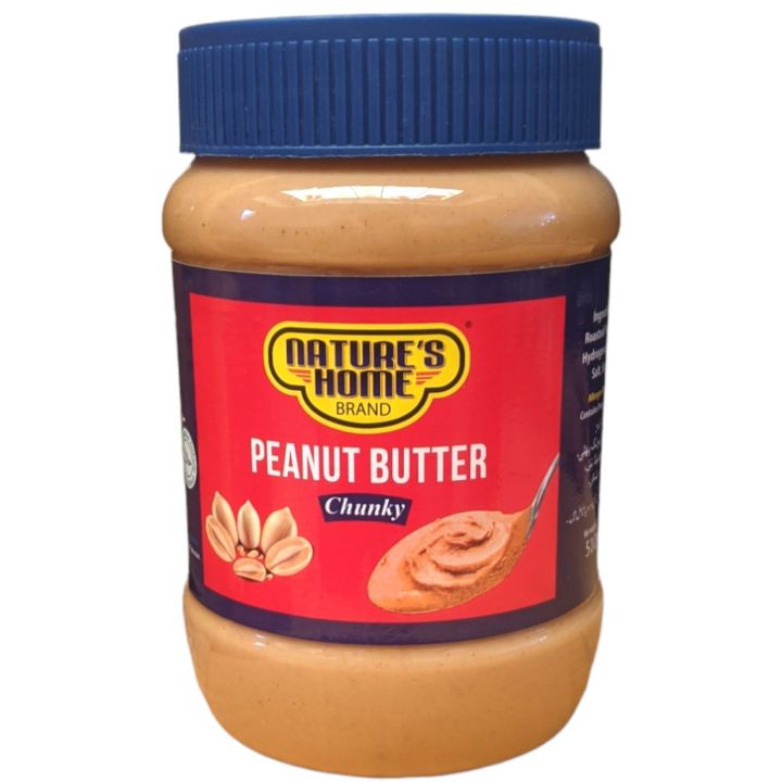 Nature's Own Peanuts Butter Chunky 510gm jar | Daraz.pk