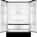 Dawlance Refrigerator | Model DMD-9060 Inox Inverter No Frost Refrigerator  Glass Door (Side By Side ) / 22 Cubic Feet Extra Large size/ with 20 Years Compressor  Warranty. 