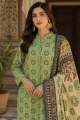 Kleren 3 Piece Unstitched or Stitched Digital Printed Doria Lawn Suit for Women with Digital Printed Doria Lawn Shirt & Trouser and Digital Printed Lawn Dupatta - Summer Collection 2026 - Design code : Farda F-36. 