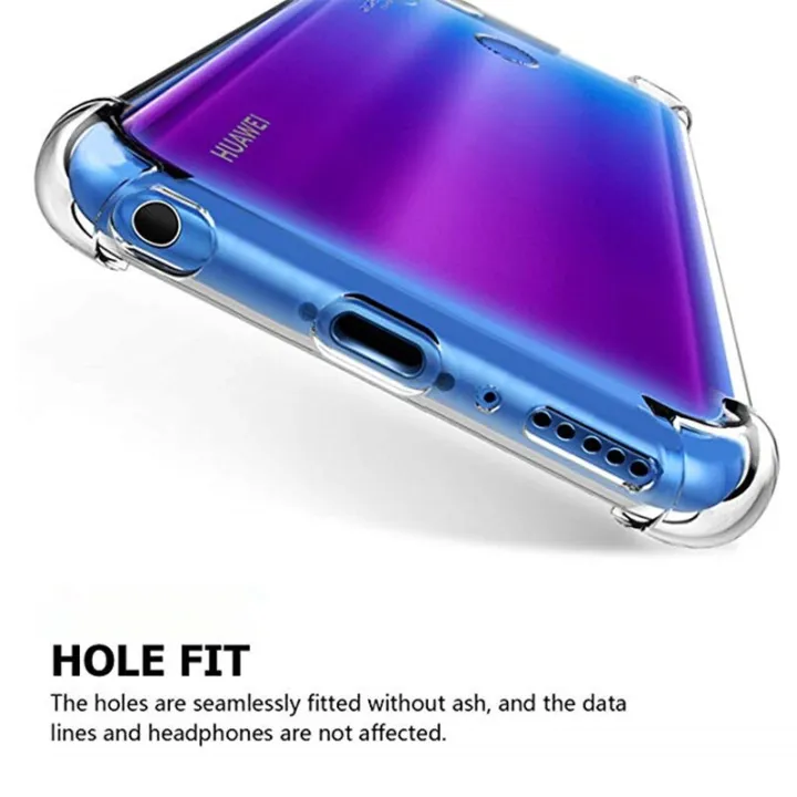 Huawei%20Y7%20Prime%202019%20Airbag%20Case%20Anti%20Shock%20and%20Anti-Scratch%20Resistant%20Clear%20View%20Transparent%20TPU%20Silicone%20Back%20Cover%20-%20Image%205