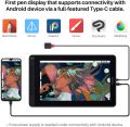 HUION New Kamvas 13 Graphics Tablet with Screen 13.3 Inch Come with Pen Tech 3.0 Battery-Free Pen First Pen Display that Supports Android Devices - Ideal for Remote Learning & Work. 