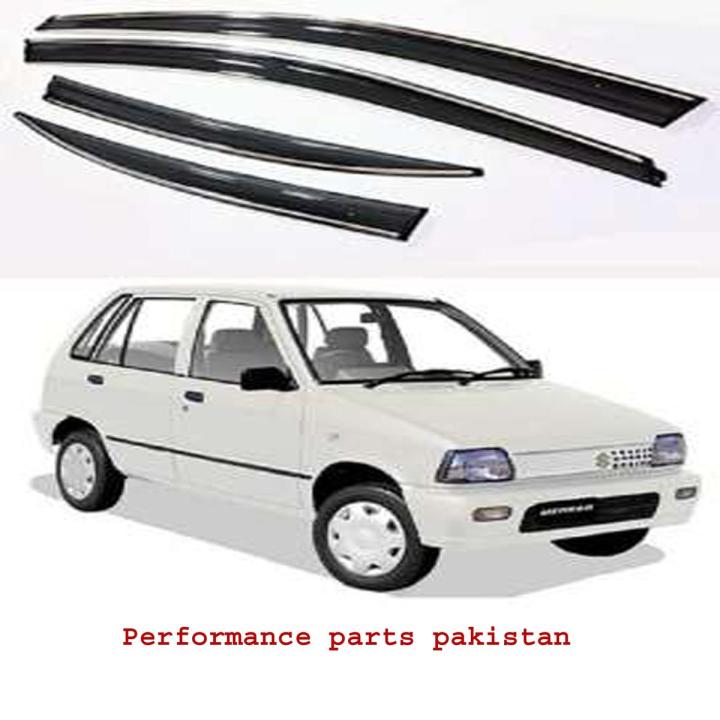 Suzuki mehran air press window rain visor | Daraz.pk