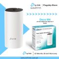 TP-Link Wi-Fi Deco E4 , Deco M4 , Deco X10 , Deco X20 , Deco X60 , Deco X50 , Deco X50 PoE , Deco X50 Outdoor , Deco BE25 , Deco XE75 ( 1 Pack / 2 Pack / 3 Pack ) AX5400 Dual Band Whole Home Mesh Wi-Fi 6 System - 18 Months Brand Warranty. 