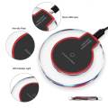 Universal Qi Charging Pad Mobile Phone Adapter Dock Station Wireless Charger. 