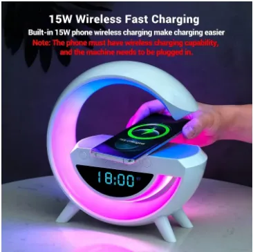 Portable Bluetooth Speaker 4 In 1 Multifunctional Wireless LED Charger ...