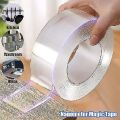 Nano tape - Double Sided Tape - Transparent - Traceless - Waterproof tape - Adhesive double Tape - 1mm x 24mm x 3mtr. 