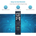 Remote Control RAV552 for Yamaha AV Receiver RX-V379 RX-V479 RX-V579 RX-V381 RX-V383 RX-V385 HTR-3068 TSR-5790BL. 