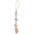 Pacifier Clip Holder, Drop Proof Baby Silicone Pacifier Chain Food Grade Silicone for Home. 