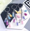 Pack of 03 Bottles Pompom keychain for girls with glitter bottle bag hanging accessory-Original Display Picture best gift. 