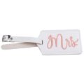 Mr and Mrs Luggage Tags for Bridal Wedding Suitcase Tag Travel Honeymoon Gift G5AE. 