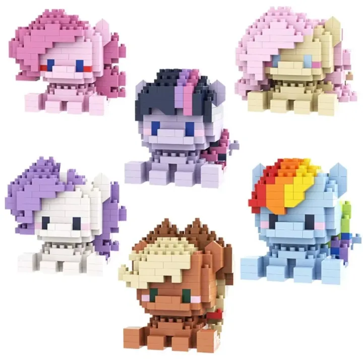 Educational Lega Equestria Little Pony Building Blocks Cartoon Mini ...