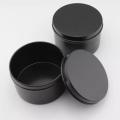 ALLUMINIUM JARS MATTE BLACK ( 20PC ) - CANDLE MAKING CONTAINERS - 200ML ( 6.7oz ). 