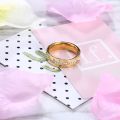 Stainless Steel Couple Rings Set for Boys and Girls. 