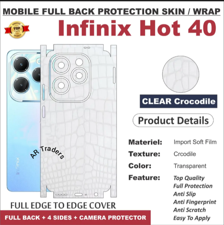 infinix%20hot%2040%20/%2040Pro%20FULL%20BACK%20360%20premium%20Protection%20Skin%20Wrap%20full%20cover%20Premium%20Quality%20back%20sheet%20wrap%20-%20Image%207
