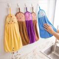 All-New Multipurpose Kitchen Towels Microfiber Cleaning Cloth Kitchen Hanging Towel Soft Absorbent Hand Towel. 