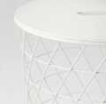 IKEA KVISTBRO Storage table, white44 cm |IKEA Imported Products. 