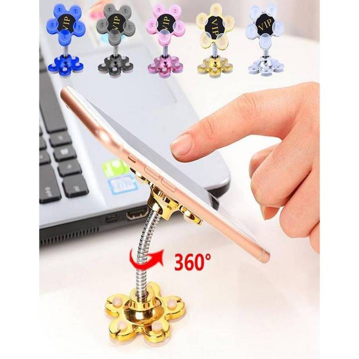 Magic Multipurpose Car Home Flectional Flexible Stainless Steel Cellphone Mount Mobile Phone Holder