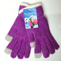 1 Pair of Stylish Touch Screen Winter Gloves for Women (No Color Choice) Men Winter Knitted Gloves Warm Windproof Fashionable Touch Gloves with Ribbed Cuffs Comfortable Winter Gloves for Girls. 
