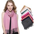 cashmere scarf. 