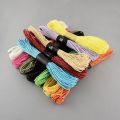 China Dori / Twisted Paper String Cords for DIY Craft Making Raffia Craft, Gift Wrapping, Twine Rope Thread Scrapbooks, and Invitation Flower Decoration ETC. (12 Colors). 