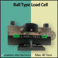 High Strength Bridge Type 40 T Low Temperature QS Ball Type Load Cell - High Precession Industrial Grade Weighbridge Truck Scale Load Cell - Capacity 50 Tons - Model Lp7150. 