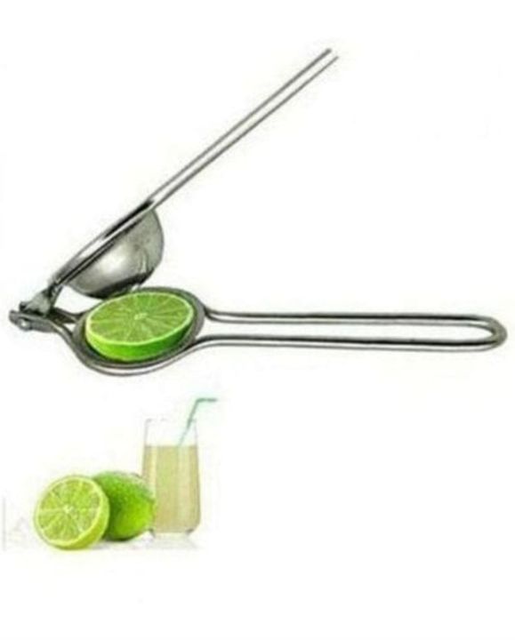 Squeezer-Lemon Squeeze-r Limo Nichor Steel - Stainless Steel Manual Single Press Lemon Squeezer Manual Citrus Juicer – Silver
