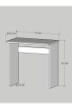 Simple Study Table / Computer Table / Simple Small Space Writing Desk. 