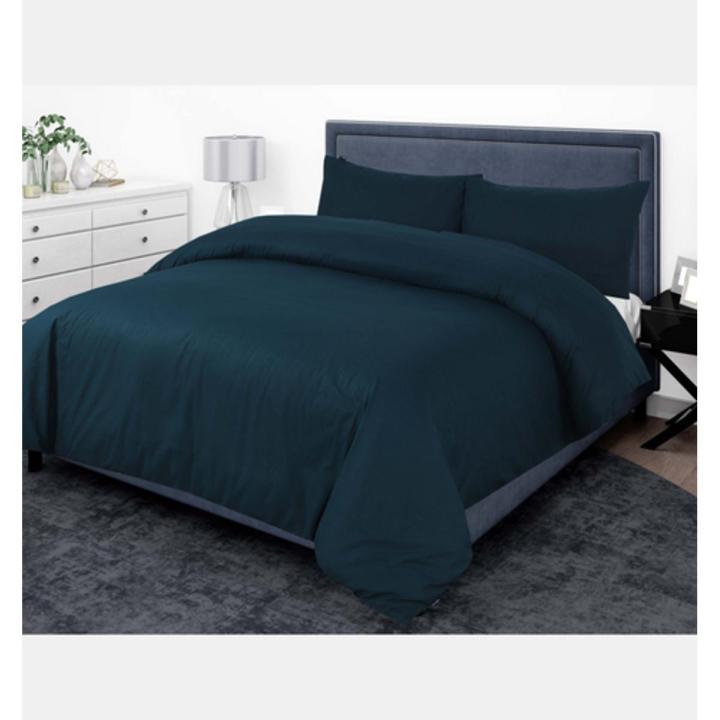 TULIPS TURQUOISE Plain Bed Sheets Bedsheet Single/King size Bed sheet