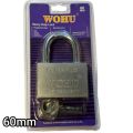 WOHU China Imported Pad Locks-Available In All Sizes-70MM-60MM-50MM-40MM-30MM | Orignal WOHU China Made Door Lock - High Quality | heavy duty WOHU pad lock Original extra plus steel standard shackle pad lock. 