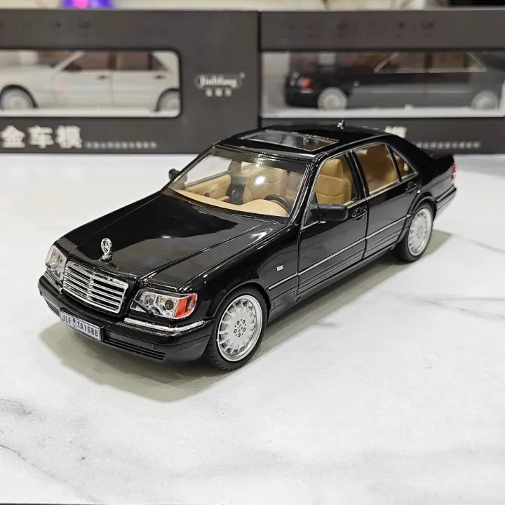Diecast%201/24%20Benzs%20Vintage%20W140%20320SEL%20Alloy%20Car%20Model%20Simulation%20Toy%20Vehicle%20Sound%20Light%20-%20Image%207