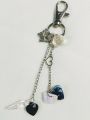 Cute, Unique, White Theme Elegant Keychains, Phone Charms, Bag Tussles | Fashion Hanging Jewelry of Chains, Charms, Beads | Random Style Jewelry | Fashion Accessories | Bag Tussles | Beautiful and Lightweight Jewelry | Trendy Looks. 