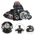 Powerful Waterproof Emergency Lights 3x Cree T6 USb Zoom Head Lamp Faros COB led Headlamp. 