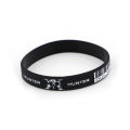 YQ504 Anime Comics Hunters Bangle Bracelets Elastic Wristlet Cartoons Sports Waterproof Black Wristband Rubber Bracelet Jewelry. 