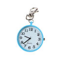 Fashion Unisex Round Dial Quartz Analog Nurse Medical Keychain Pocket Watch. 