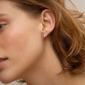 A to Z 22k Chandi Alphabets Earrings-6mm. 