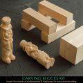 5 Pcs Carving Wood Blocks Whittling Wood Blocks Basswood Carving. 