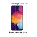 2Pcs Samsung Galaxy A20 Tempered Glass Screen Protector Polish Glass For Samsung Galaxy A20. 