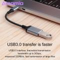 Amamia OTG Converter Cable Multi-function Type-C to USB 3.0 OTG Cable Fast Transfer Connector. 