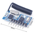 RX480E 433mhz RF Receiver Learning Code Decoder Module 433 mhz Wireless 4CH Output For Remote Controls Encoding. 
