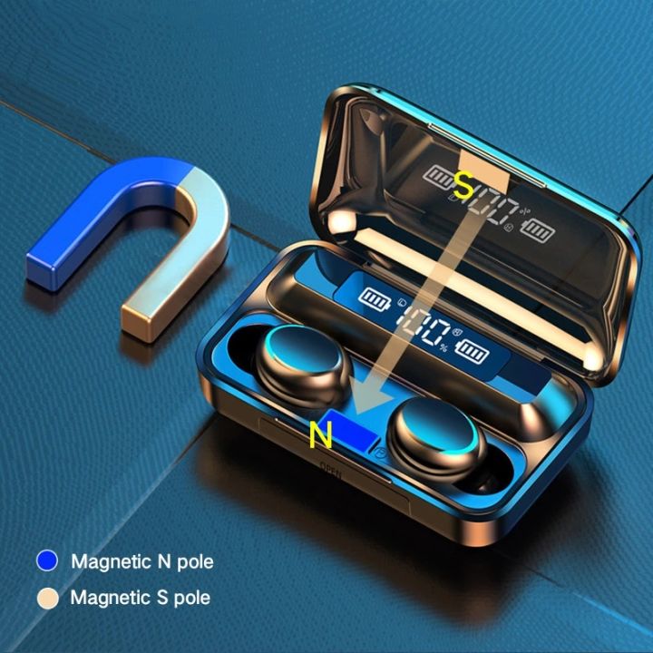 TWS%20F9-5%20Wireless%20Bluetooth%20Earbuds%20-%20F9%20TWS%20Wireless%20Earbuds%205.0%20Finger%20Touch%20Control%20Noise%20Cancellation%20with%20LED%20Display%20lights%20Sport%20Earphones%20Headphones%20with%20Power%20Bank,%20in%20Ear%20Built%20Mic%20-%20Image%202